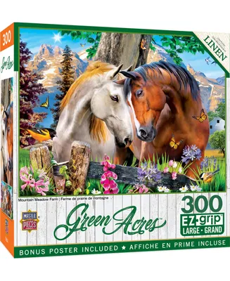 Masterpieces Green Acres - Mountain Meadow Farm 300 Piece Ez Grip Puzzle