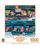 Masterpieces Saturday Evening Post - Coming and Going 1000 Piece Puzzle