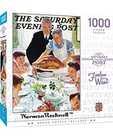 Masterpieces Saturday Evening Post - Freedom from Want 1000 Piece Puzzle