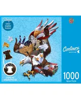 Masterpieces Contours Majestic Flight 1000 Piece Shaped Jigsaw Puzzle