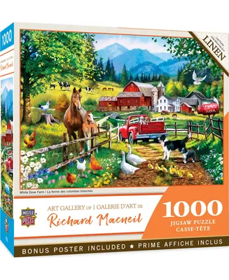 MasterPieces Art Gallery - White Dove Farm 1000 Piece Jigsaw Puzzle