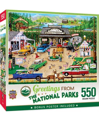 Masterpieces Greetings From The National Parks 550 Piece Jigsaw Puzzle