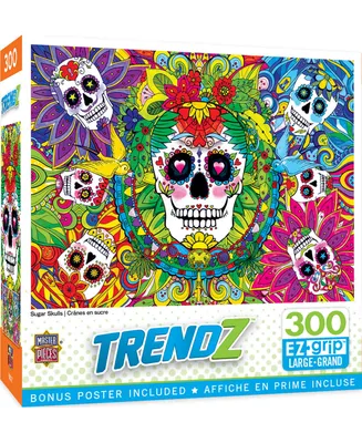 Masterpieces Trendz - Sugar Skulls 300 Piece Ez Grip Jigsaw Puzzle