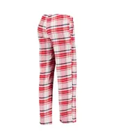 Women's Concepts Sport Red and Navy Washington Nationals Accolade Flannel Pants