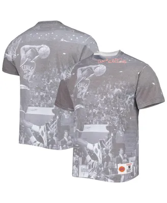Men's Mitchell & Ness Cedric Ceballos Gray Phoenix Suns Above The Rim Sublimated T-shirt