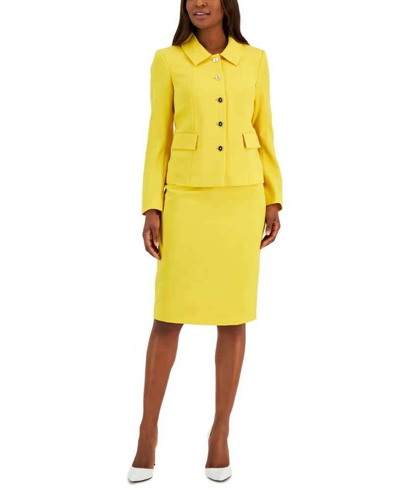 Le Suit 2-pc. Knee Length Skirt Suit