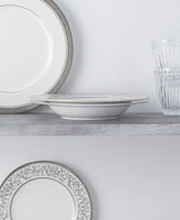 Noritake Summit Platinum Set of 4 Soup Bowls, Service For 4