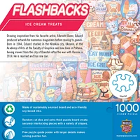 Masterpieces Flashbacks - Ice Cream Treats 1000 Piece Jigsaw Puzzle