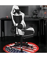 Massage Gaming Chair Reclining Racing Office Computer