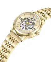 Kenneth Cole New York Women's Automatic Gold-Tone Stainless Steel Bracelet Watch 34.5mm