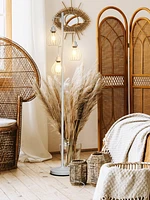 Teardrop 68" Led Floor Lamp with 3 Metal Shades