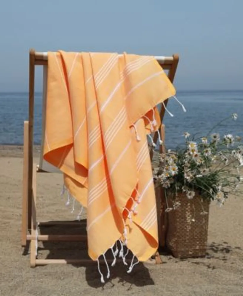 Linum Home Textiles 100 Turkish Cotton Lucky Pestemal Beach Towel Collection