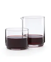 Lenox Tuscany Classics Stackable Carafe and Glass Set, 2 Piece