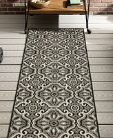 Mohawk Malibu Outdoor Portugal Tile 2'5" x 6' Area Rug