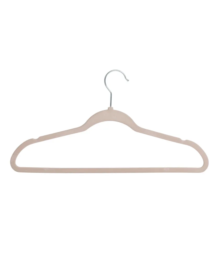 Honey Can Do Slim-Profile Non-Slip Velvet Hangers Set, 35 Pieces