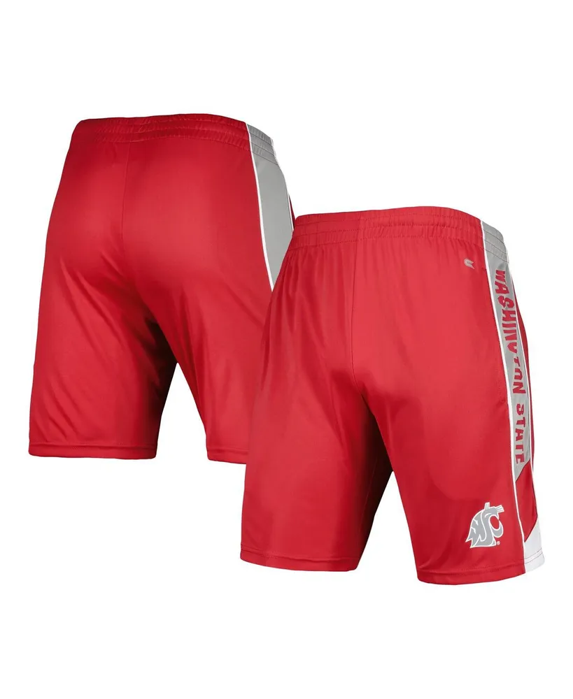 Men's Colosseum Crimson Washington State Cougars Pool Time Shorts