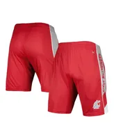 Men's Colosseum Crimson Washington State Cougars Pool Time Shorts