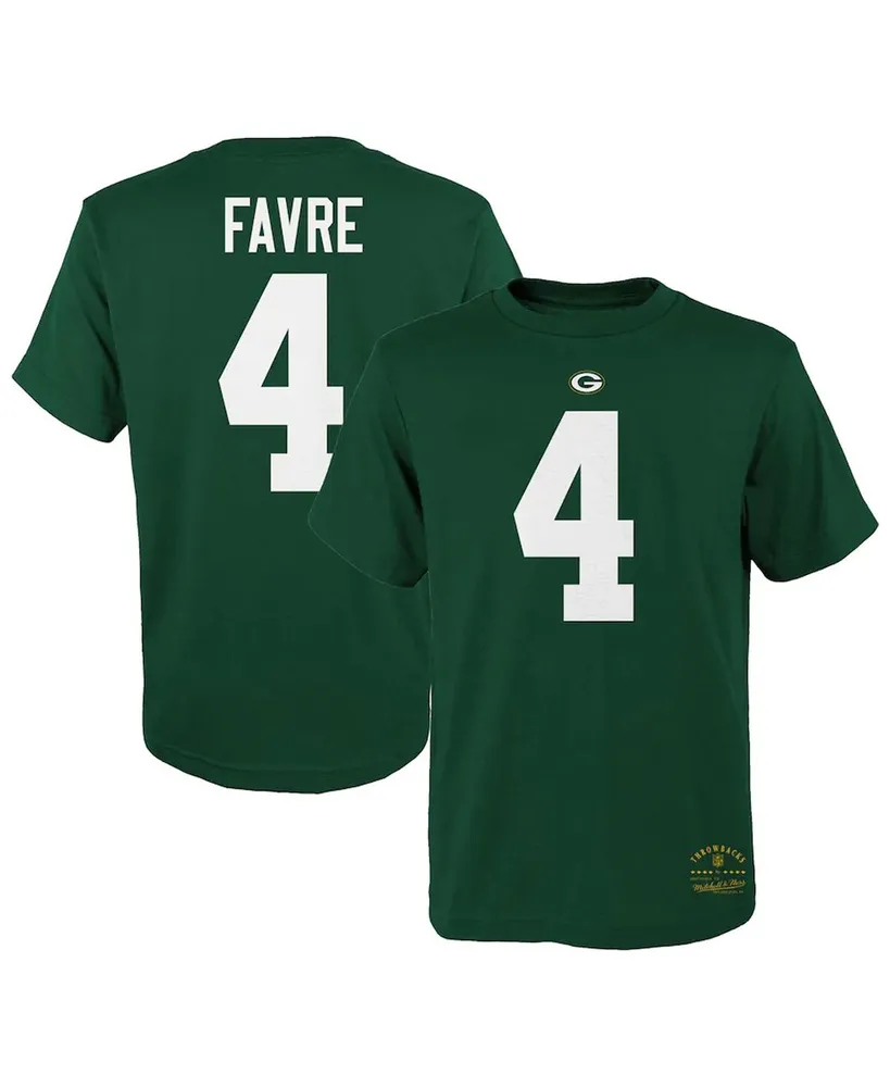 Aaron Rodgers Green Bay Packers Youth Primary Gear Name & Number Long  Sleeve T-Shirt - Green