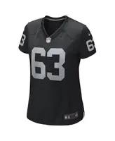 Women's Nike Gene Upshaw Black Las Vegas Raiders Game Retired Player Jersey