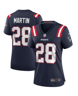 Women's Nike Curtis Martin Navy New England Patriots Game Retired Player Jersey