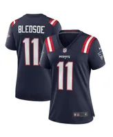 Women's Nike Drew Bledsoe Navy New England Patriots Game Retired Player Jersey