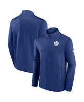 Men's Fanatics Blue Toronto Maple Leafs Authentic Pro Rink Fleece Full-Zip Jacket