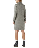 Lucky Brand Women's Mock-Neck Sweater Dress