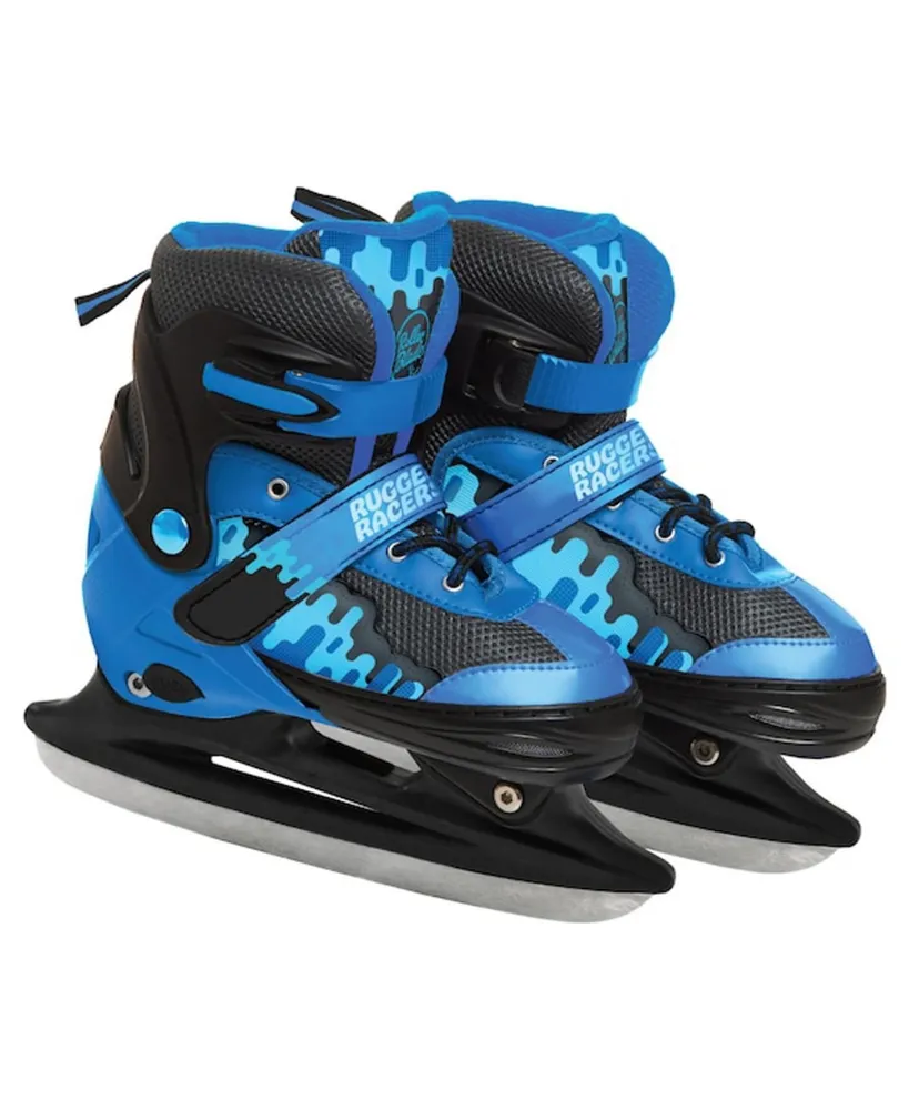 Rugged Racers Kids Adjustable and Convertible Rollerblade and Ice Skate