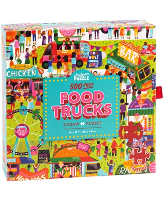 Professor Puzzle Food Trucks Jigsaw Puzzle Set, 502 Pieces