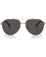 Dolce&Gabbana Men's Sunglasses, DG228859-x - Silver-Tone, Gold