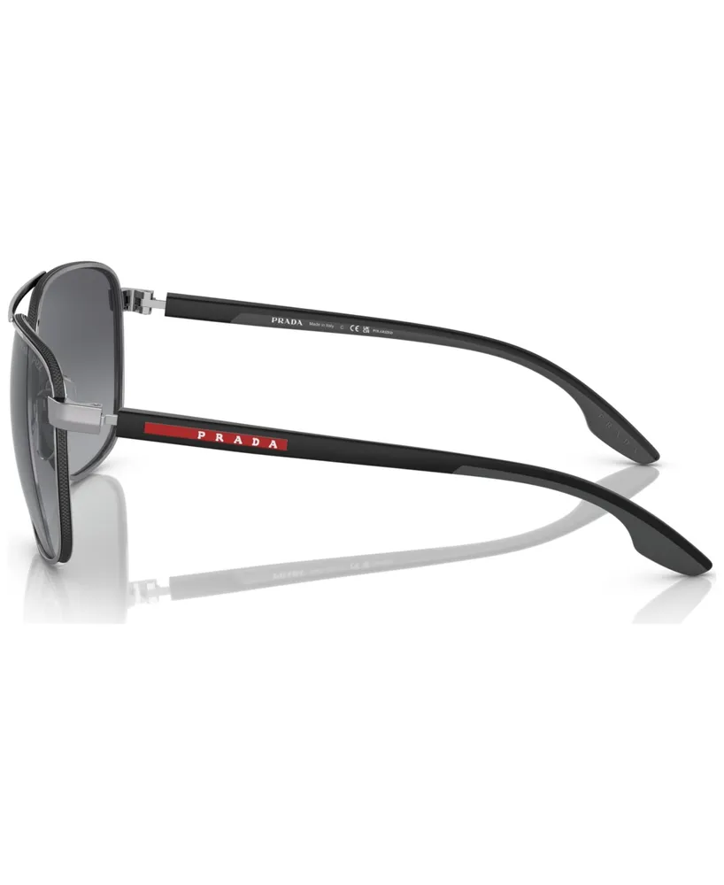 Prada Linea Rossa Men's Polarized Sunglasses, Ps 50YS62-yp