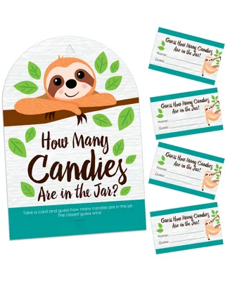 Let's Hang Sloth Baby Shower or Birthday Party Candy Guessing Game
