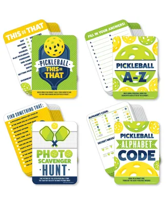 Let's Rally Pickleball Birthday or Retirement Party Games Gamerific Bundle