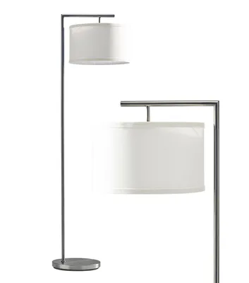 Brightech Montage Modern 60" Led Arc Floor Lamp with Drum Shade