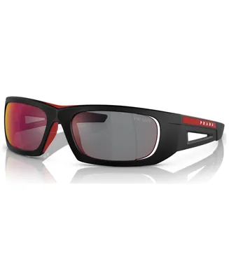 Prada Linea Rossa Men's Sunglasses, Ps 02YS