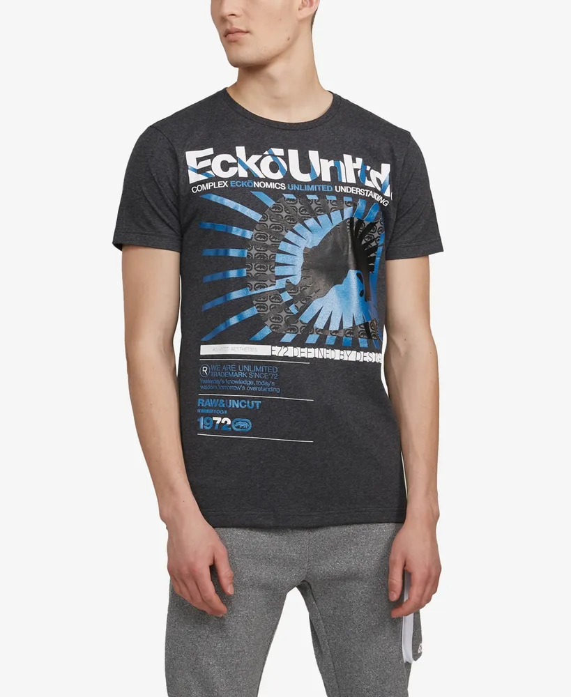 Ecko Unltd Men's Star Burst Graphic T-shirt