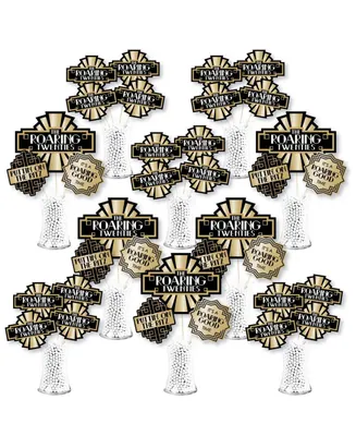 Roaring 20's - 1920s Art Deco Centerpiece Sticks Showstopper Table Toppers 35 Pc