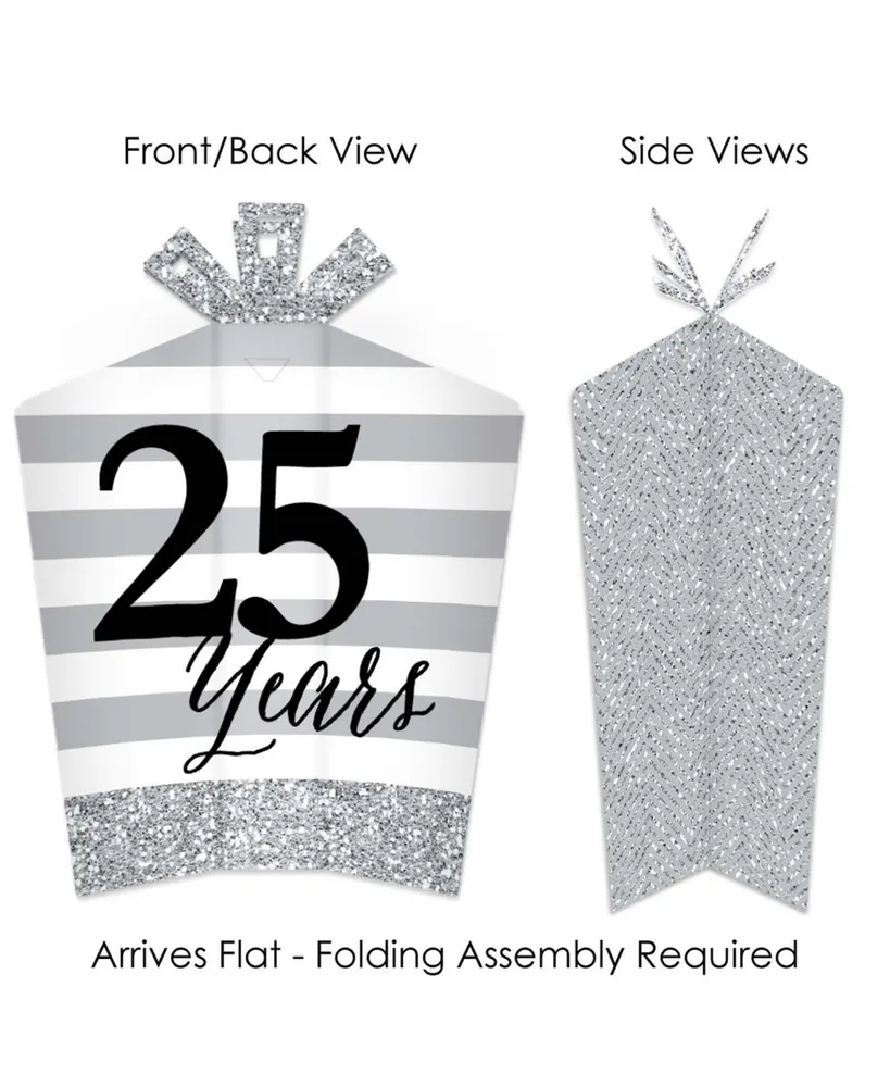 We Still Do - 25th Wedding Anniversary - Decor - Fold & Flare Centerpieces 10 Ct