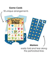 Let's Go Fishing - Picture Bingo Cards & Markers - Baby Shower Bingo Game 18 Ct