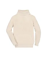 Hope & Henry Women's Ribbed Turtleneck Sweater