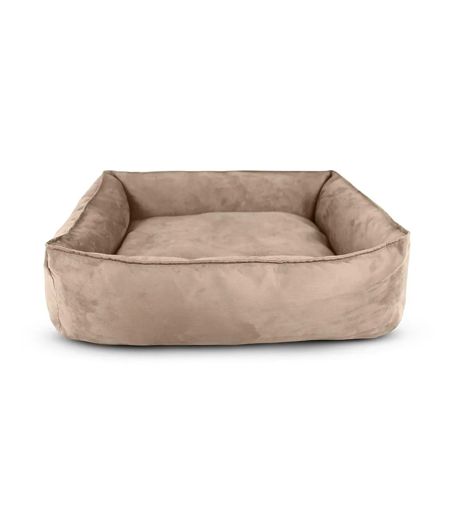 BuddyRest Comfort Deluxe Memory Foam Large Dog Bed - Fathom Gray