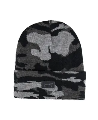 Levi's All Season Comfy Leather Logo Patch Hero Beanie