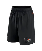 Men's Fanatics Black Philadelphia Flyers Authentic Pro Rink Shorts