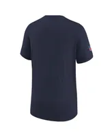 Big Boys Nike Navy New England Patriots Sideline Legend Performance T-shirt