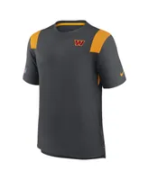 Men's Nike Charcoal Washington Commanders Sideline Tonal Logo Performance Player T-shirt