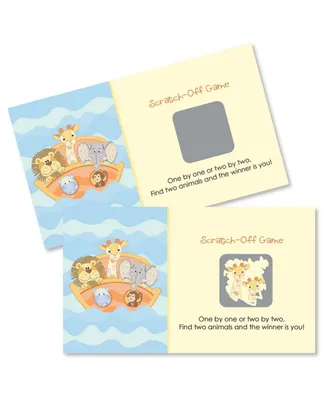 Noah's Ark - Baby Shower or Birthday Party Game Scratch Off Cards - 22 Count