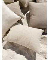 Natural Waves Lumbar Outdoor Pillow