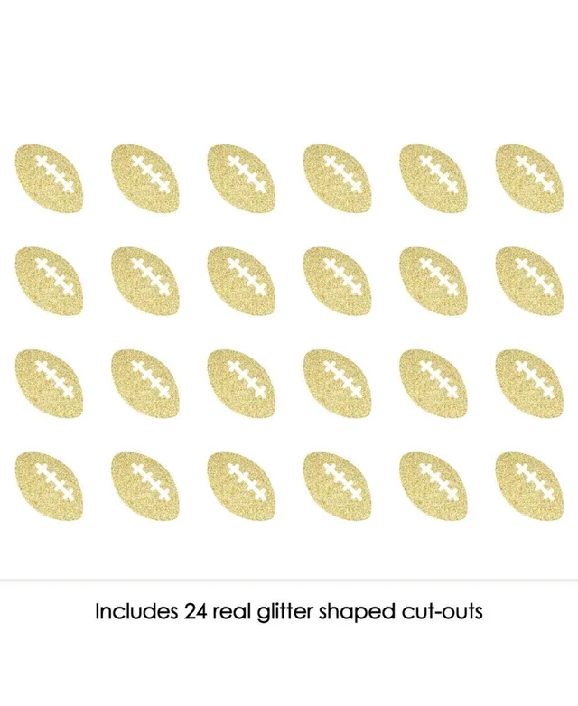  Gold Glitter Star - No-Mess Real Gold Glitter Cut-Outs