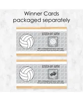 Bump, Set, Spike - Volleyball - Party Game Scratch Off Cards - 22 Ct