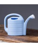 Novelty Deluxe Plastic Watering Can, Sky Blue, 2 Gallons